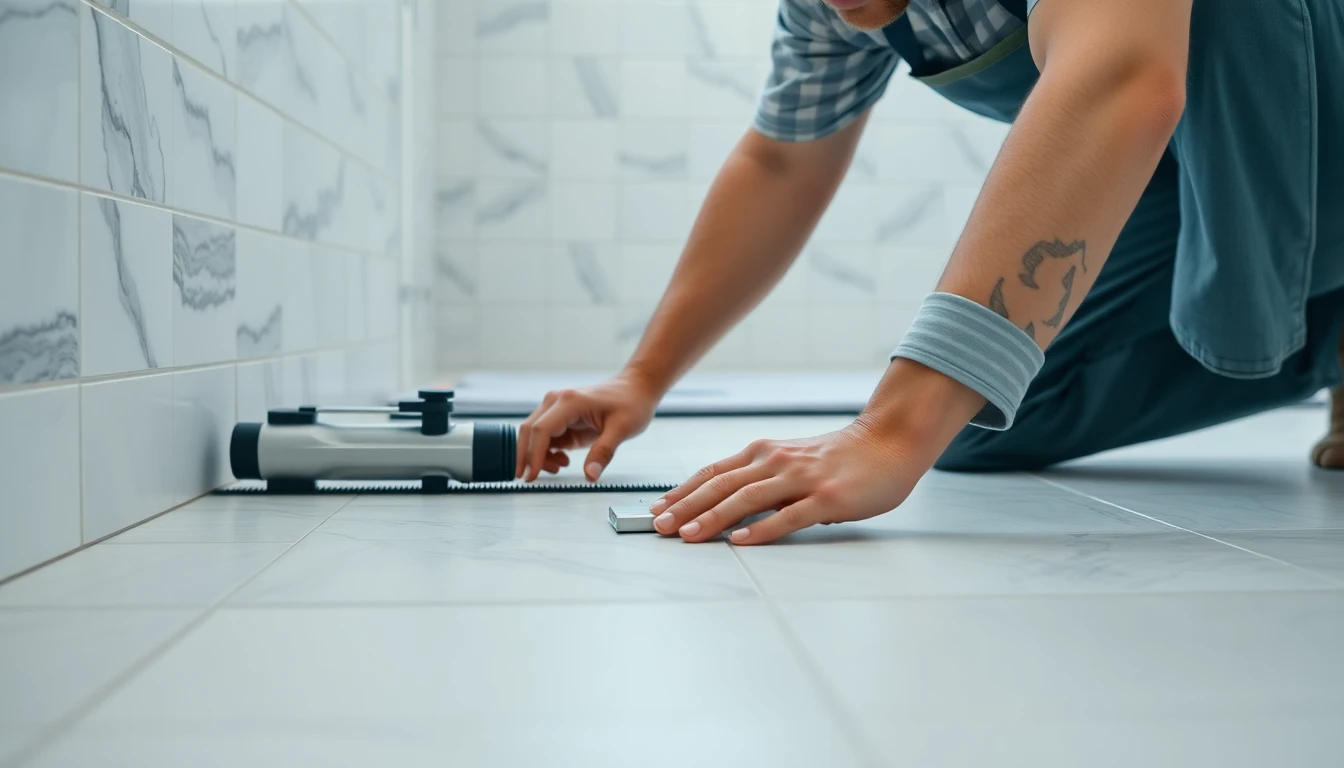 Bathroom Flooring Installation
