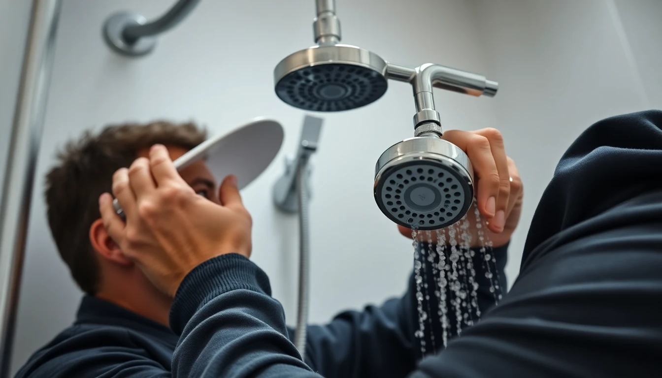 Shower Installation